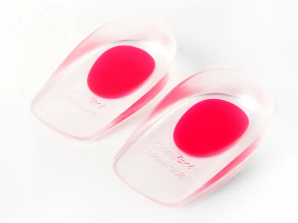 Palmilhas de calcanhar de silicone